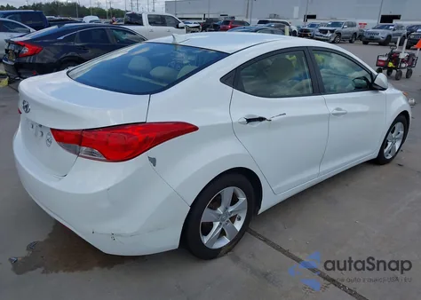 2013 Hyundai Elantra Gls z USA, uszkodzony, nr VIN 5NPDH4AE1DH291452